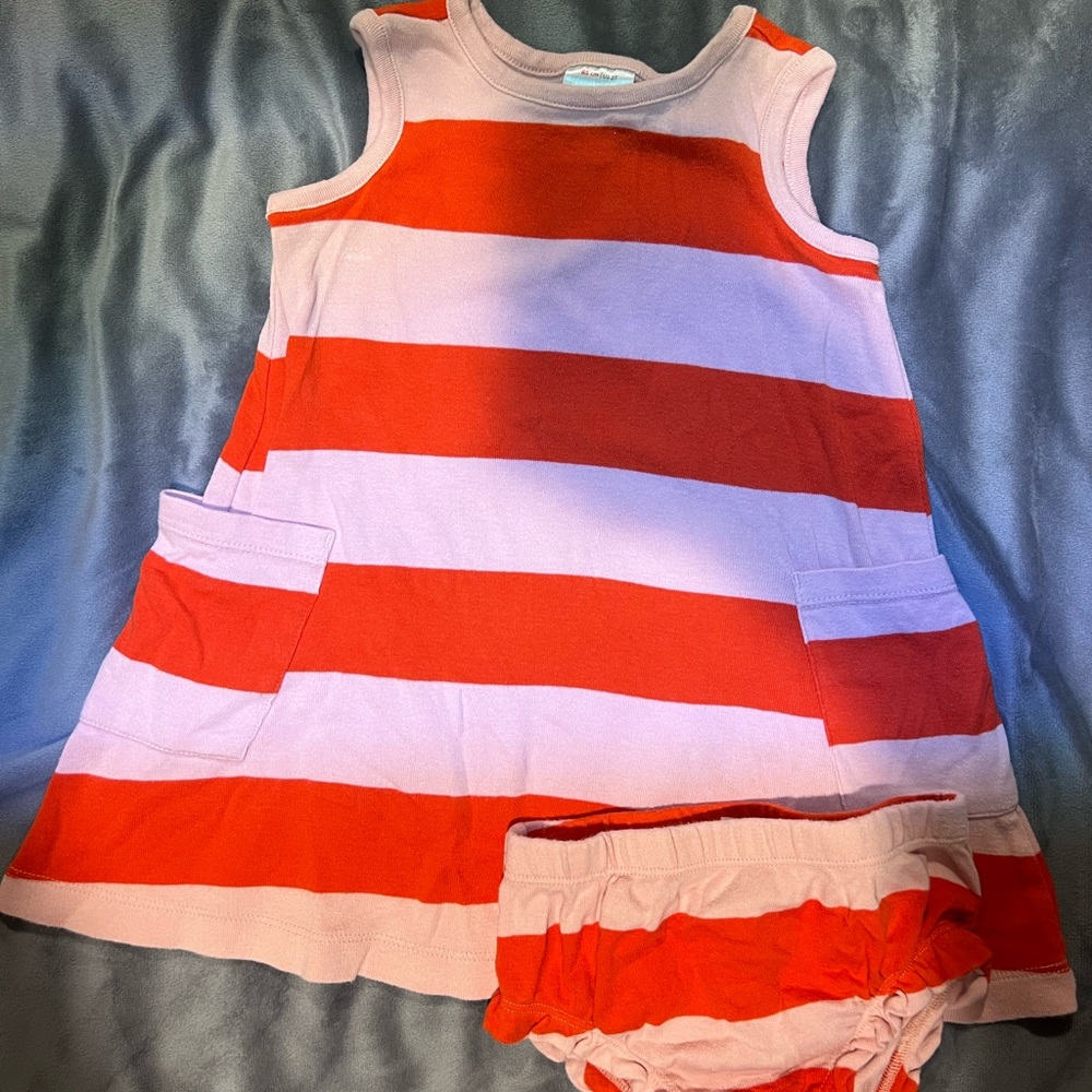Hannah Andersson dress and bloomers